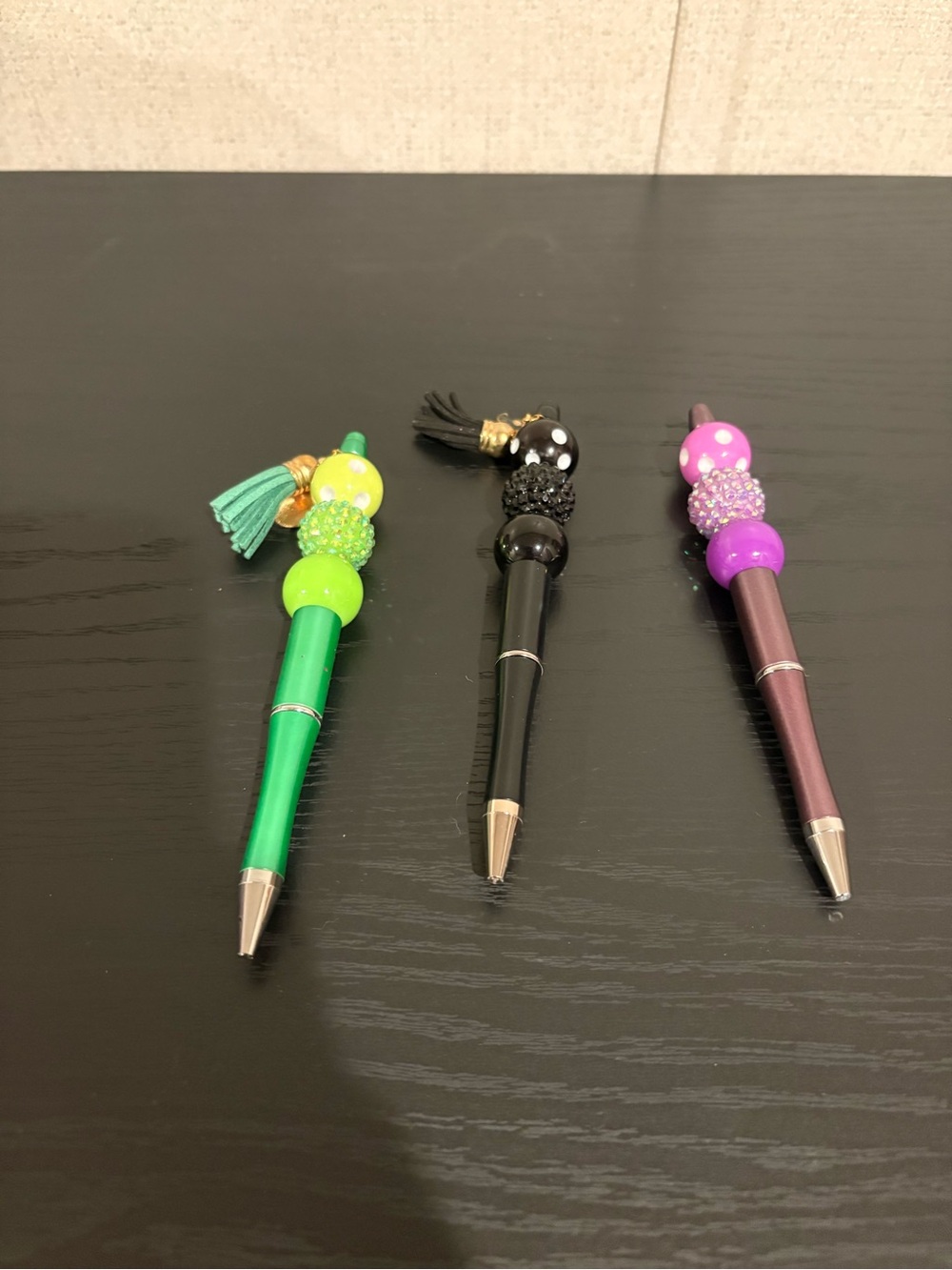 3 ball point pens
